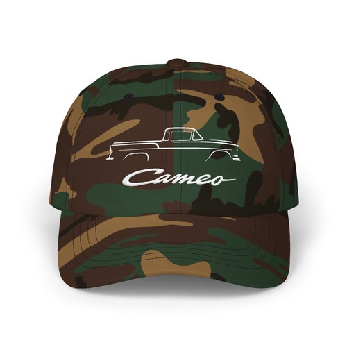 1955 chevy cameo carrier hat - chevy,