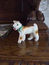 Vintage Fox Terrier Dog Mohair
