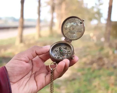 Vintage antique brass - ,