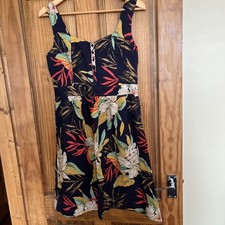 FAT FACE Tropical Flower Dress