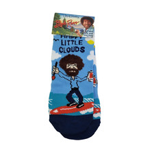 Bob Ross Mens Size 8-12 Blue