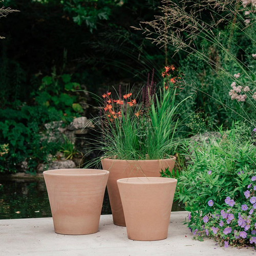 Conical italian terracotta - conical,