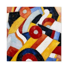Marsden Hartley Abstraction Painting Large Wall Art Print Square 24X24 In