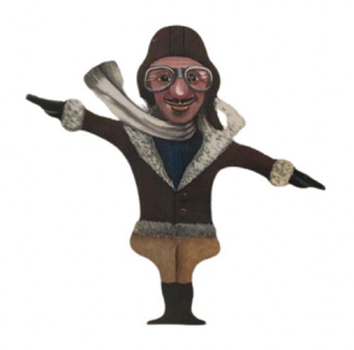 Biggles magnet raf pilot - biggles,