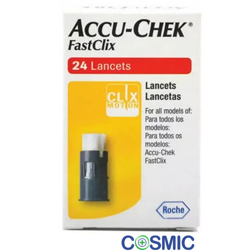Accu chek fastclix lancetas - fastclix,