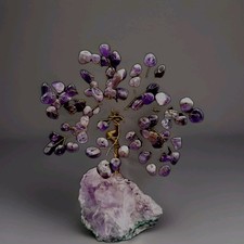 Polished Amethyst Stone Gem Tree 