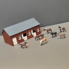 Miniature horse stable - horse,