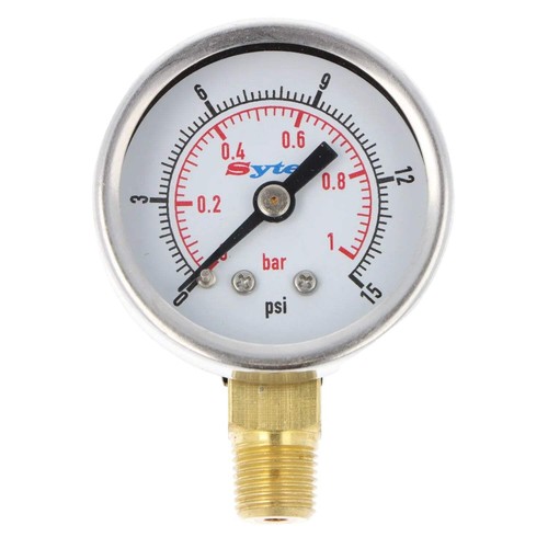 Oil filled fuel pressure - filled,