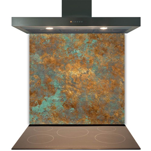 Kitchen glass splashback - kitchen,