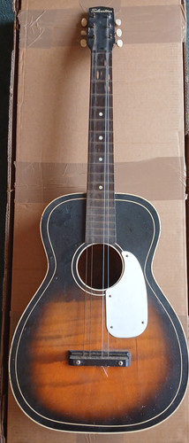 Silvertone vintage acoustic - silvertone,