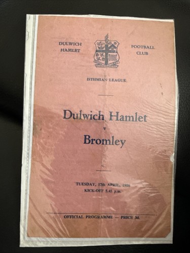 Dulwich hamlet bromley - dulwich,