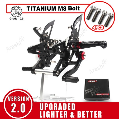 Cnc rearsets footrest foot - cnc,