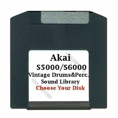 Akai s5000 s6000 100mb zip - s6000,