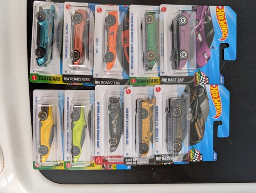 Hotwheels exotic bundle - bundle, x10
