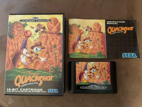 Quackshot sega mega drive - sega, game