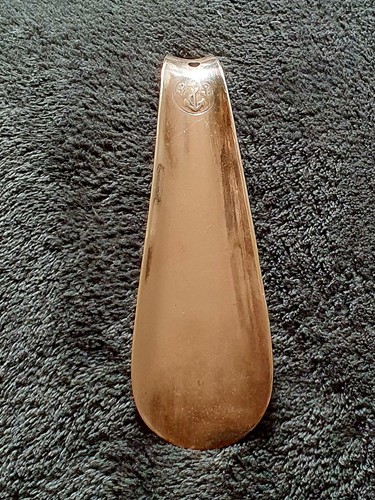 Vintage brass naval shoe - naval, horn