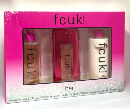 Fcuk xtreme her 3pc gift - fcuk,