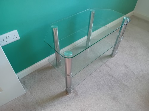 Stand glass shelves - glass, 3
