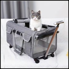 Pet Carrier with Wheels