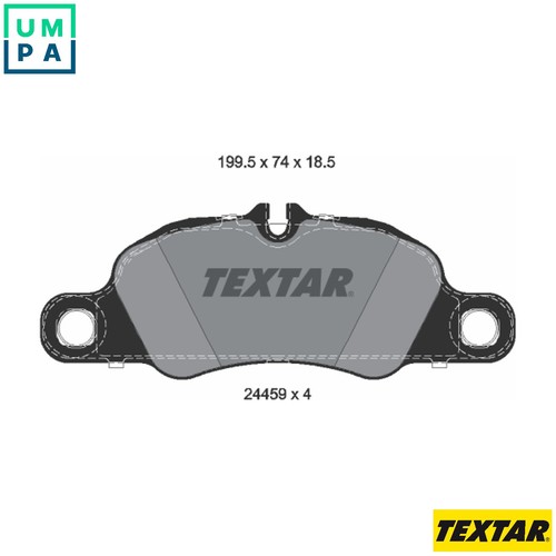 Brake pad set - pad, disc