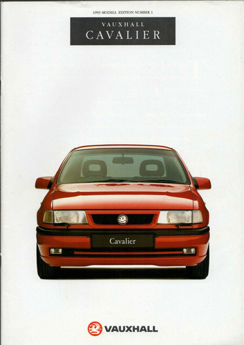 Vauxhall cavalier 1992 - cavalier, 1992-1993