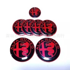 7pcs ALFA ROMEO Car Badge 74mm