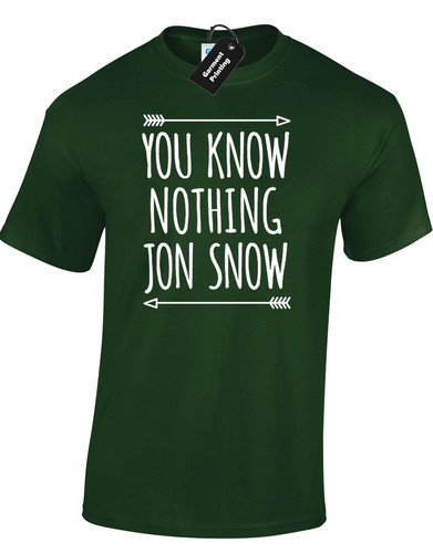 You know nothing - you,