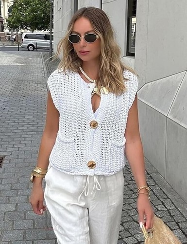 Zara white chunky - zara,
