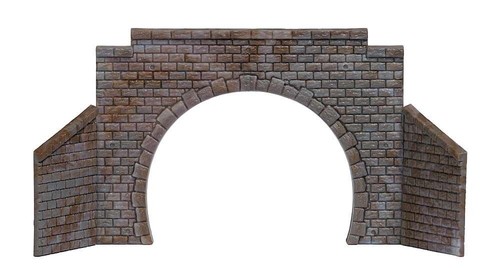 Tunnel portal double track - portal,