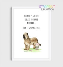 Briard Picture, Unframed A4