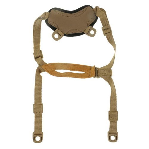 Foam nylon helmet chin - chin, strap
