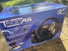 THRUSTMASTER T500RS - GRAN TURISMO 6 - SIM WHEEL & PEDALS - USED/ GOOD CONDITION
