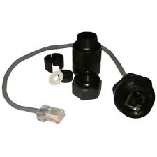 Outdoor RJ45 Socket IP67 30cm Lead With Waterproof Saftey Cap