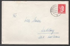 1944 Germany Donaueschingen 12pf Hitler Head Cover