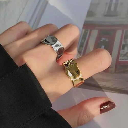 925 silver ring chunky - silver, ring,