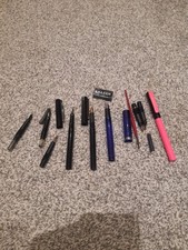 Vintage Manuscript Calligraphy Fountain Pens plus 1 sheaffer fountain pen. 