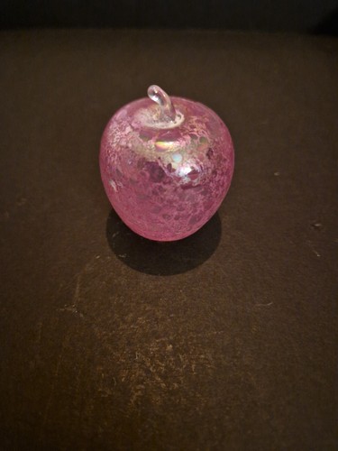 Heron glass small pink - glass.,