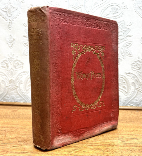 Antique book women - book, poets