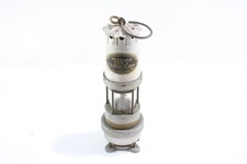 Spiralarm Type 'S' Miners Lamp Vintage Brass Steel Swing Handle 