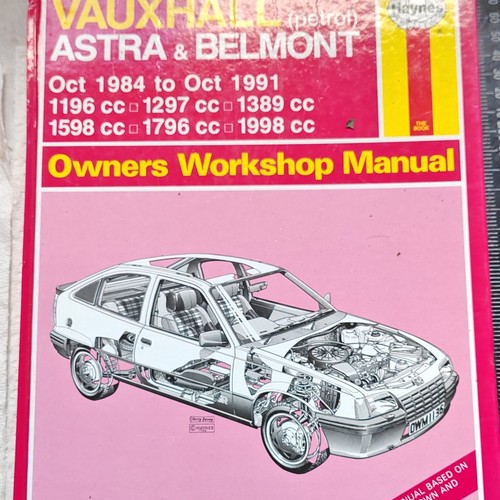 Haynes manual vauxhall - ,
