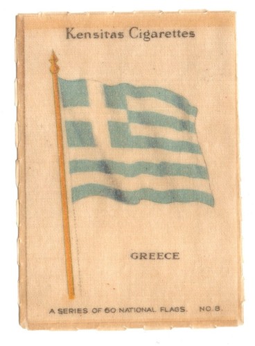 Kensitas silk cigarette - cigarette, card