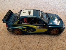 Scalextric Subaru Impreza WRC 1/32 Scale Slot car, #5 Rally Argentina Solberg