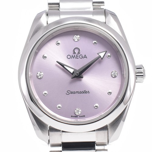 With paper omega seamaster - with,