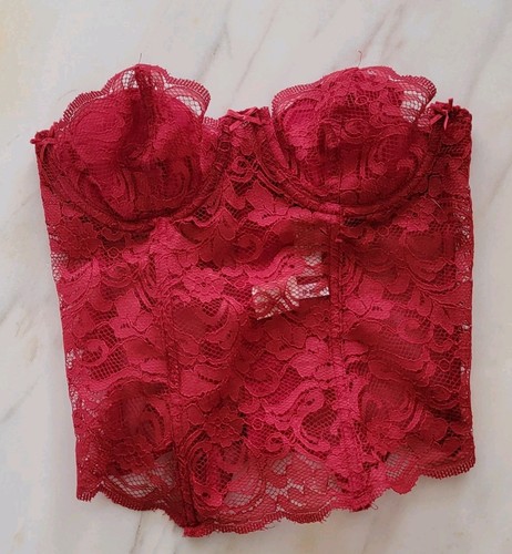 Victoria secret red lace - secret,