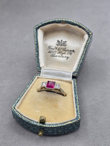 Antique edwardian 18ct - antique,