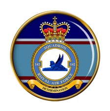 142 Squadron, RAF Pin Badge