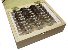 RDGTOOLS 9PR WAVY PARALLEL SET IMPERIAL 1/2" - 1- 1/2" MILLING TOOLS