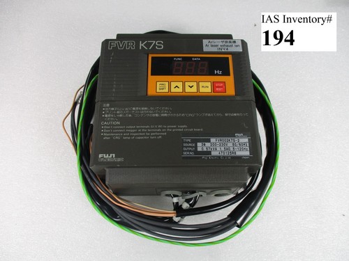 Fuji fvr k75 inverter drive - fuji,
