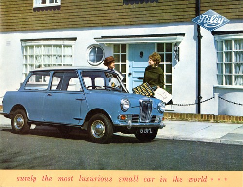 Riley elf mk1 848cc mid - elf, mid-late