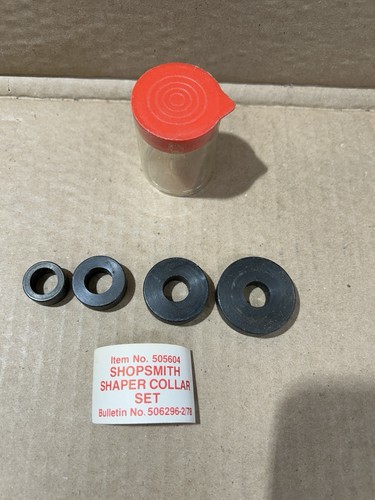 Shopsmith shaper collar set - shopsmith,